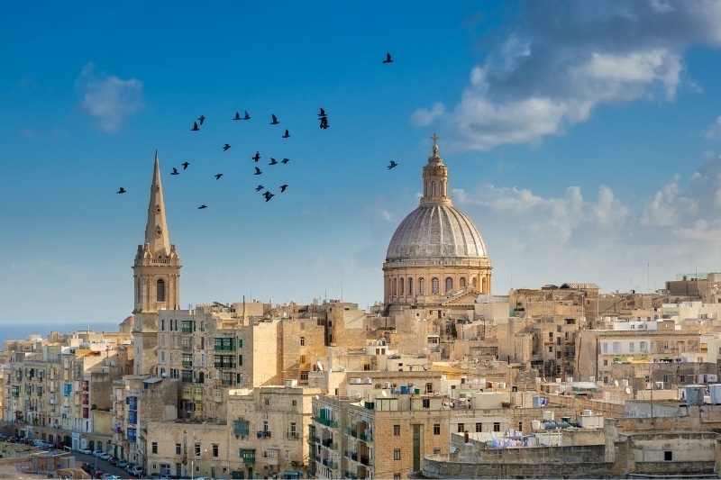 Valletta is a gorgeous city which will make the most out of you honeymoon in malta